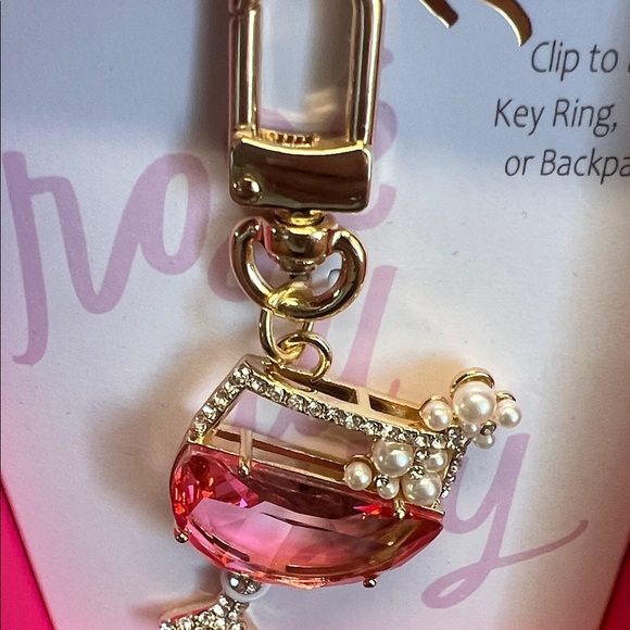 True To Corm | Whimsical Champagne w/ Bubbles Bag Charm 🥂🍾 - Picture 6 of 7